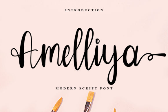 Amelliya: A Typeface That Elevates Your Campaign’s Romance