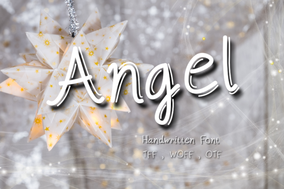 Angel: A Handwritten Font for Web Design