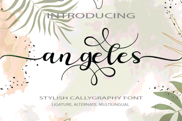 Angels: A Handwritten Font for Web Design