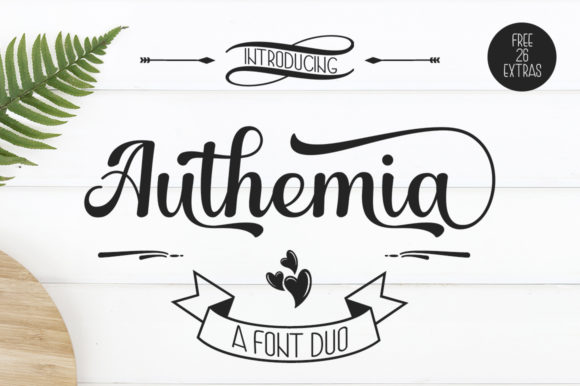 Authemia: A Bold Handwritten Font for Branding