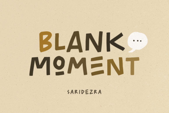 Blank Moment Font: A Handwritten Typeface for Modern Web Design