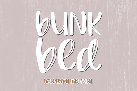 Bunk Bed Font: Playful Type for Digital Marketing