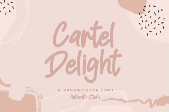 Cartel Delight: A Whimsical Font for Web Design