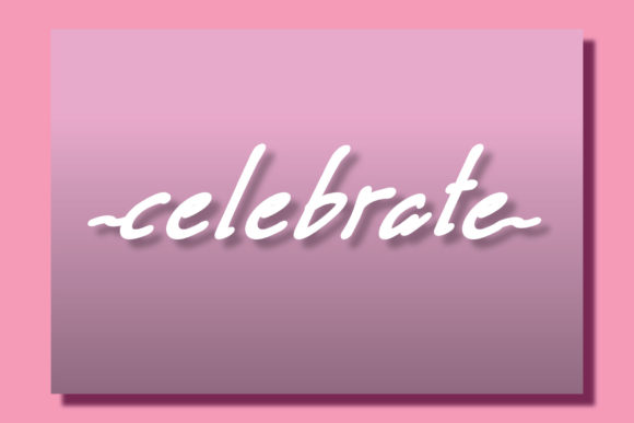 Celebrate: A Handwritten Font That Elevates Your Brand