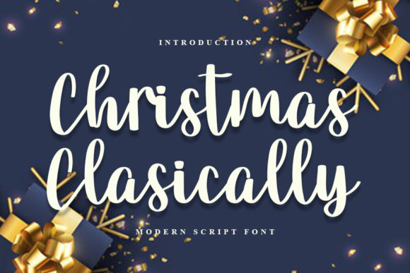 Christmas Classically Font Review