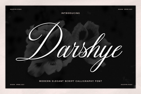 Darshye: Elegant Script Font for Digital Marketing