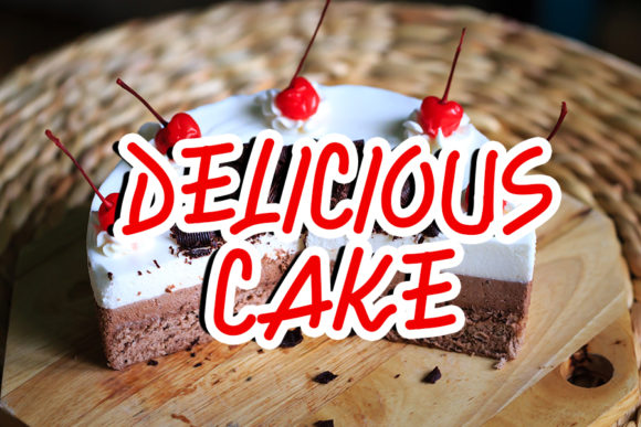 Delicious Cake Font Review