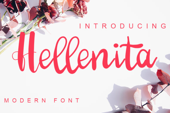 Elevate Your Editorial Design with the Hellenita Script Font