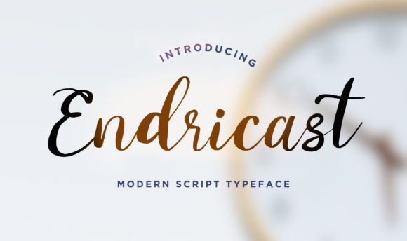 Endricast: A Handwritten Font That Elevates Web Design
