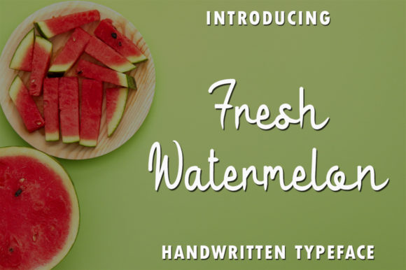 Fresh Watermelon Font Review