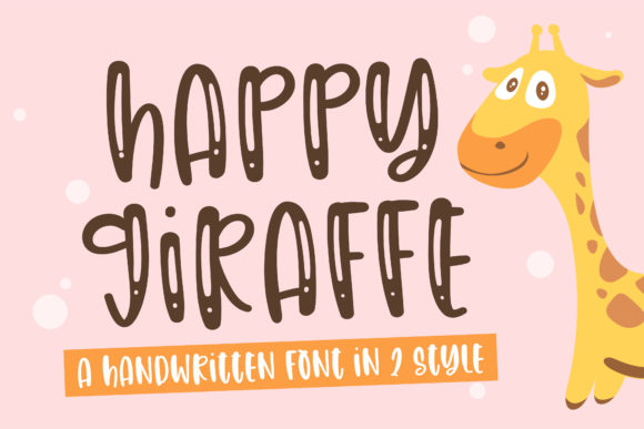 Happy Giraffe Font: A Handwritten Typeface That Captures Attention