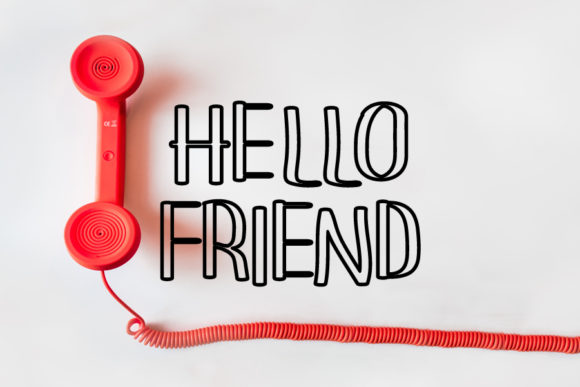 Hello Friend Font: A Handwritten Touch for Designers