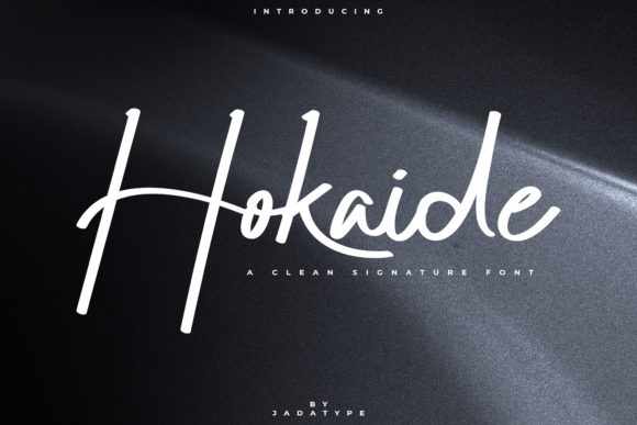 Hokaide: A Script Font for Elegant Design