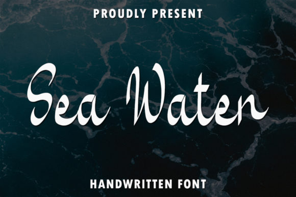 Sea Water Font: Elegant Script for Digital Marketing