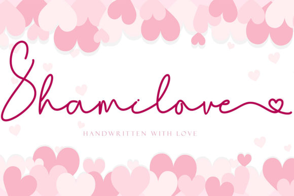 Shamilove: A Script Font for Real Projects