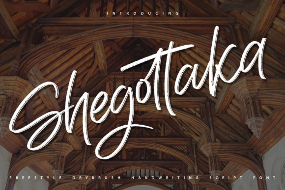 Shegottaka: Trendy Handwritten Font