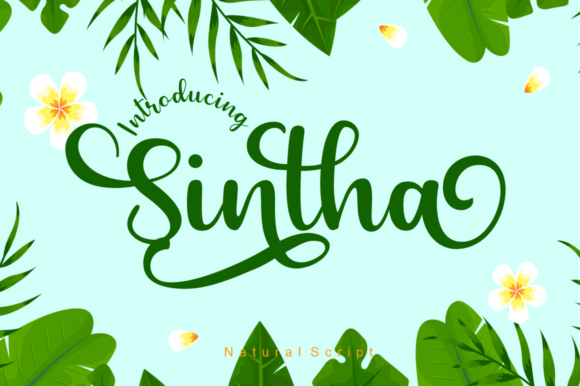 Sintha: A Handwritten Font for Creative Brands
