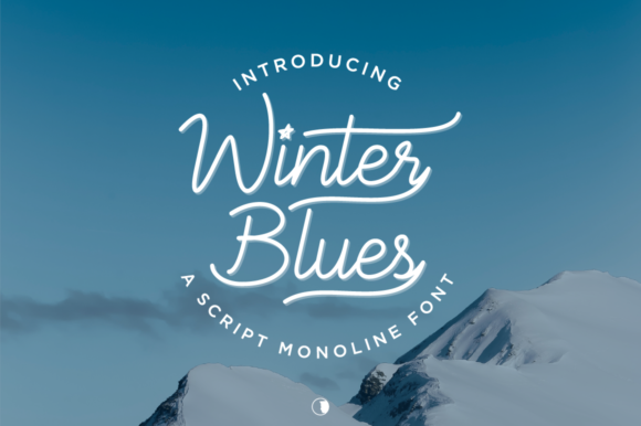 Winter Blues Font for Business