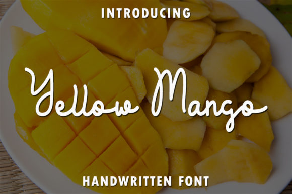 Yellow Mango Font: A Polished Touch for Your Brand